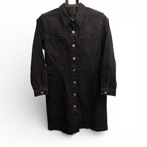 NWT Gap Black Denim Jacket Women’s. Size 12 Petite